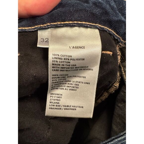 L’Agence Grainger Wide Leg Jean - Picture 5 of 5